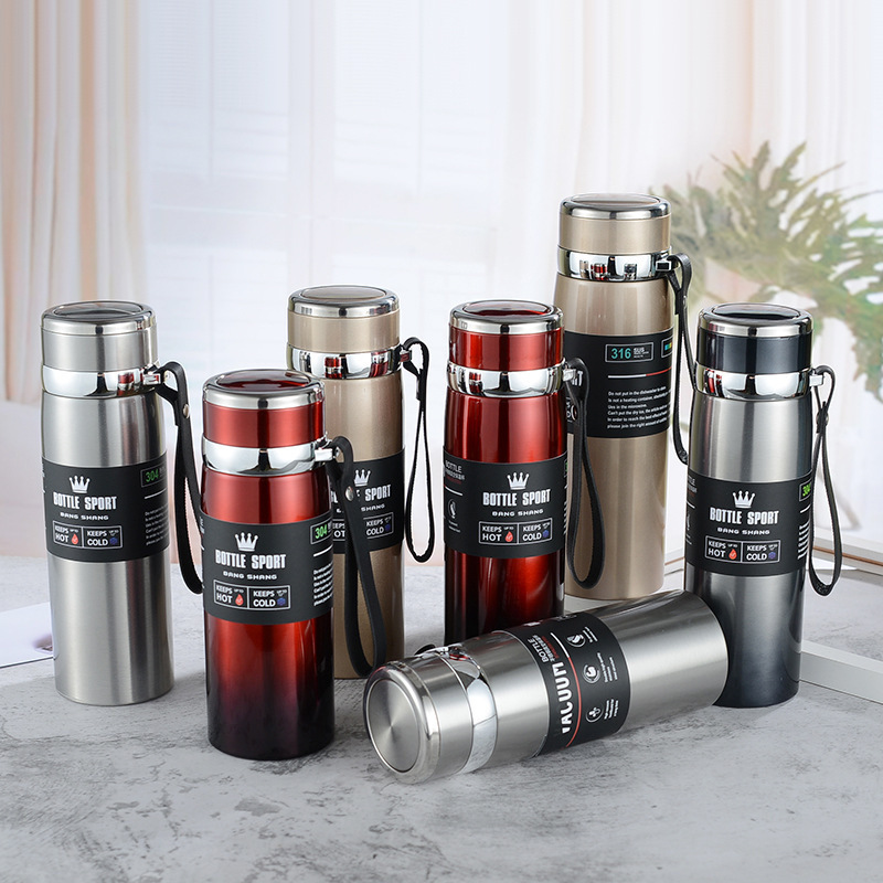 1L Thermal Water Cup 316 Stain - Coffee Tea Flask 评论和价格