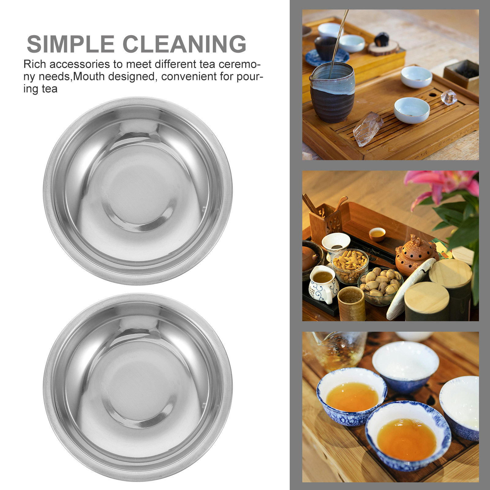 6Pcs Stainless Steel Tea Bag D - Coffee Tea Holders 评论和价格