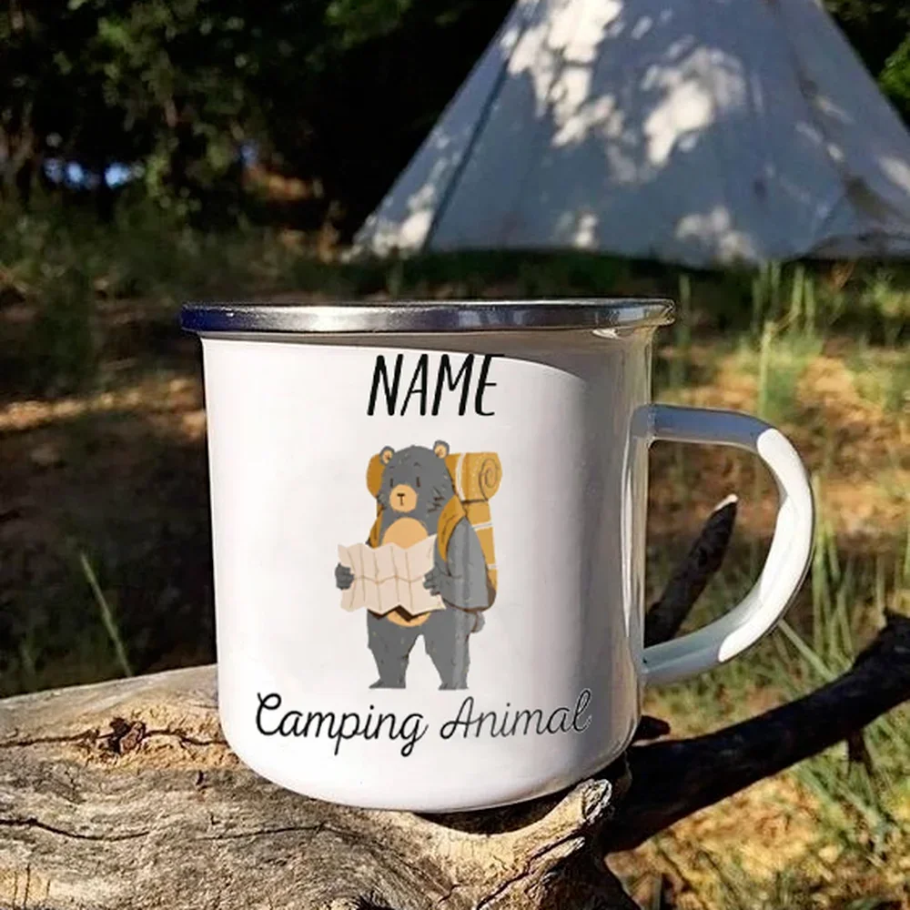 Funny Animal Print Cup Custom  - Coffee Tea Name 评论和价格