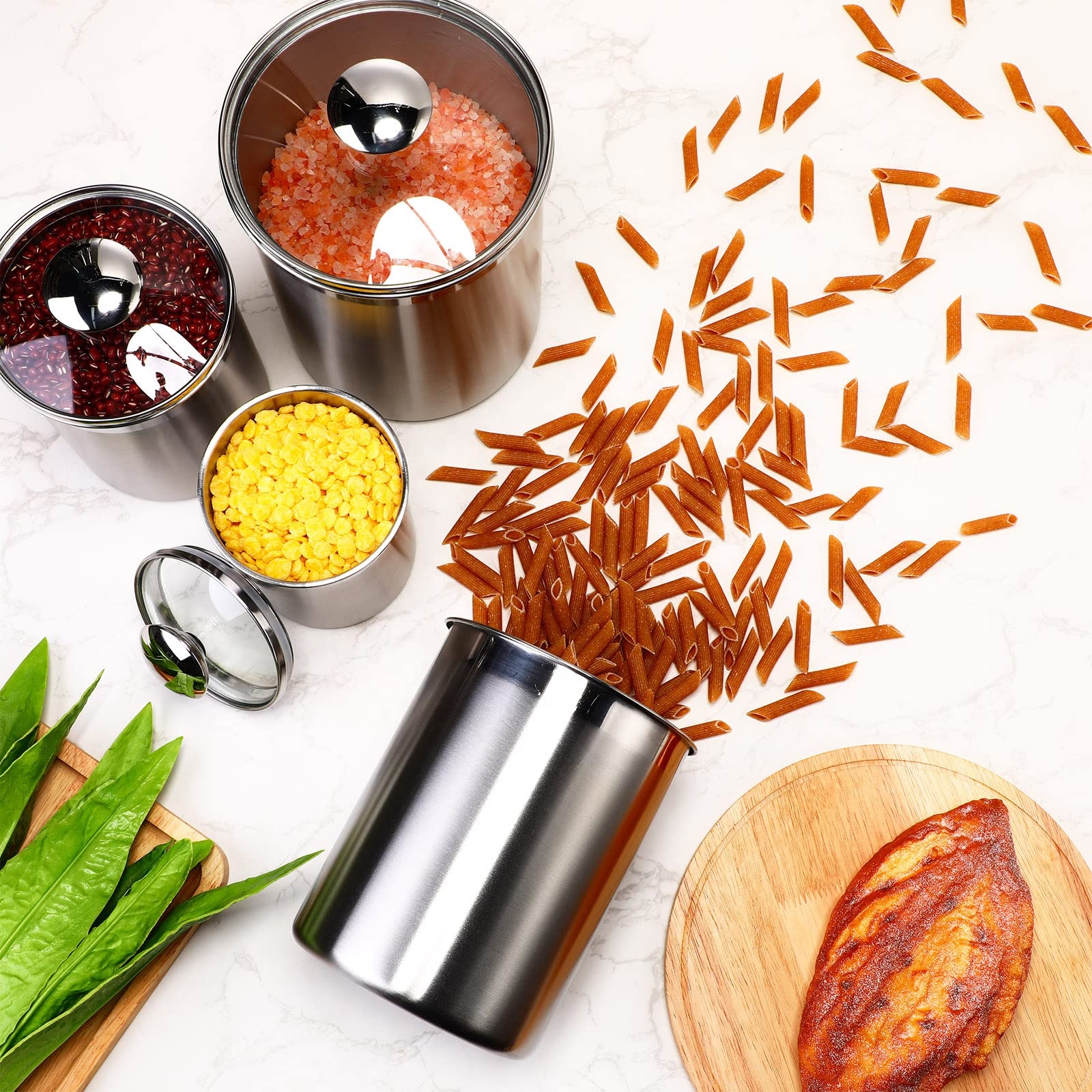 Food Storage Containers Tea Co - Coffee Tea And Sugar Set 评论和价格