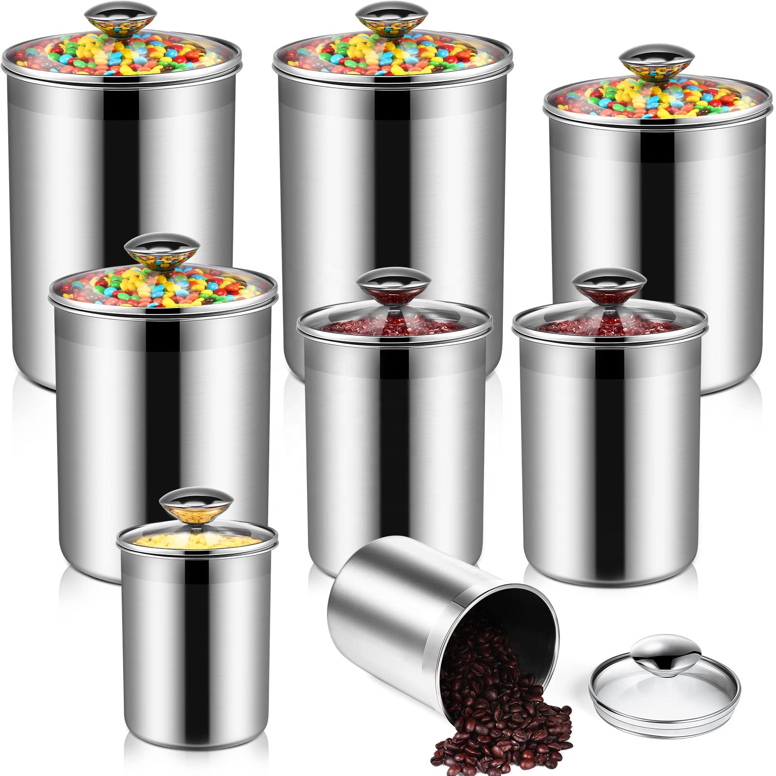 Food Storage Containers Tea Co - Coffee Tea And Sugar Set 评论和价格