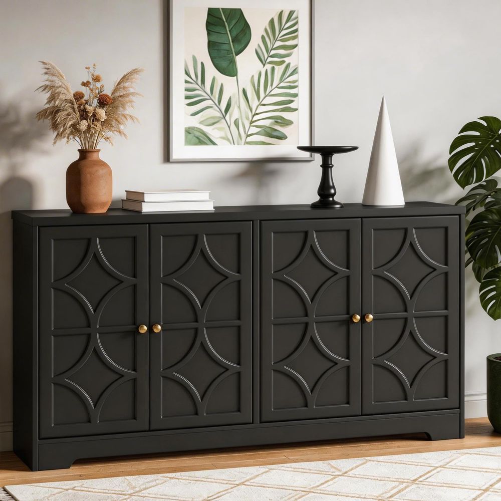 Sideboard Buffet Cabinet with  - Coffee & Tea Garden Lincoln Menu 评论和价格