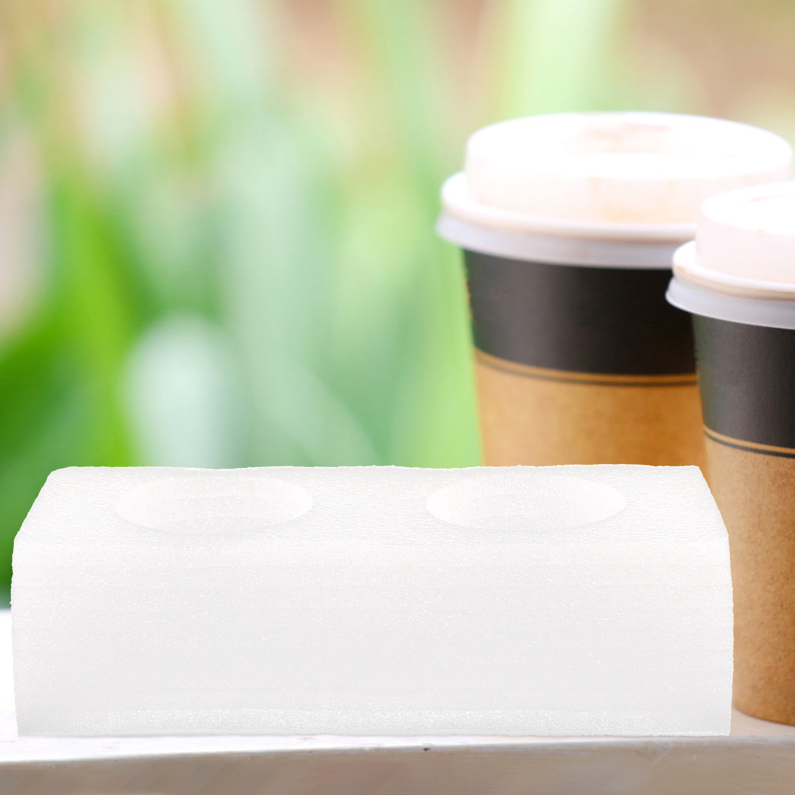 2Pcs Takeout Beverage Cup Hold - Coffee Tea Holders 评论和价格