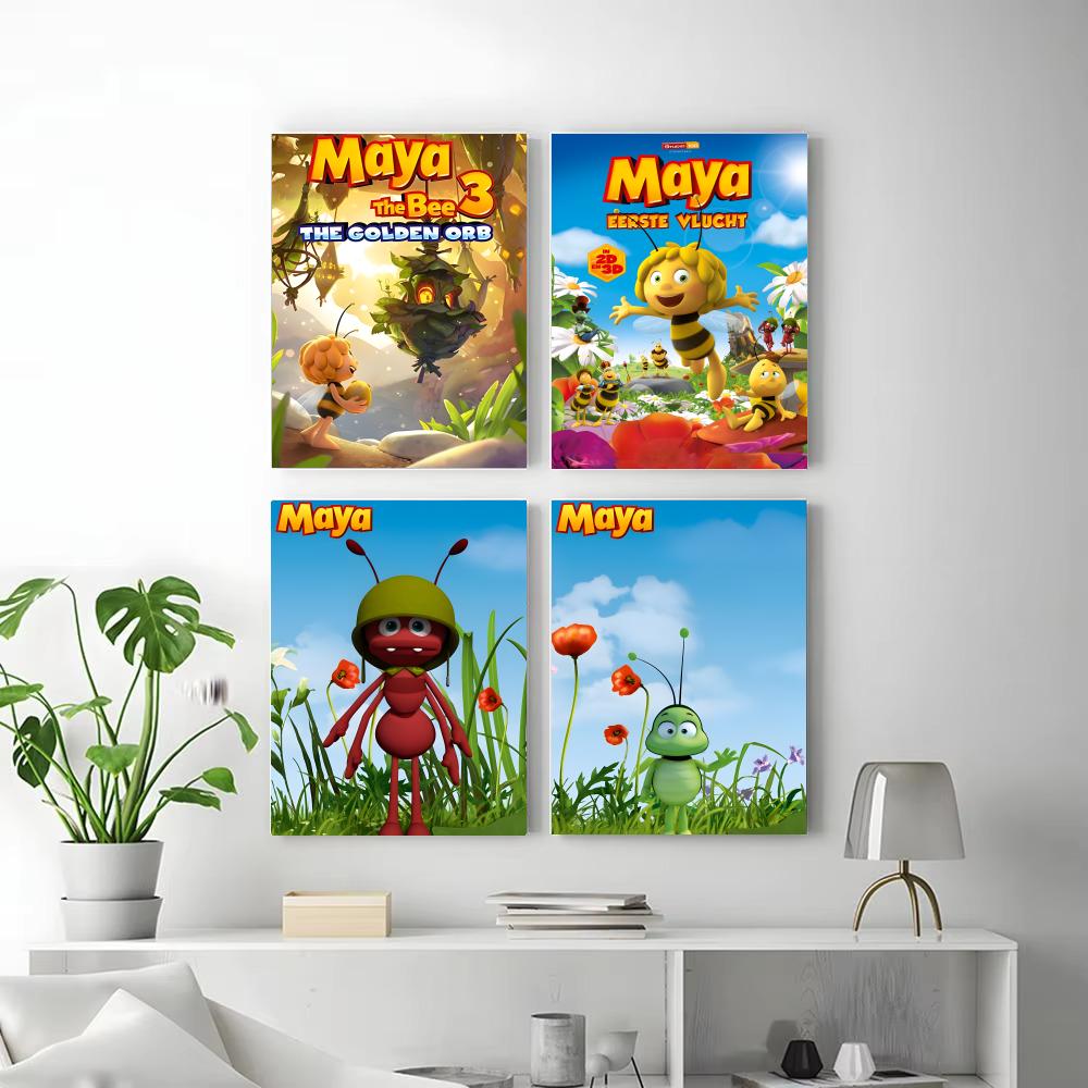 Anime M-Maya the Bee Poster  S - Maya Coffee & Tea Ulasan 评论和价格